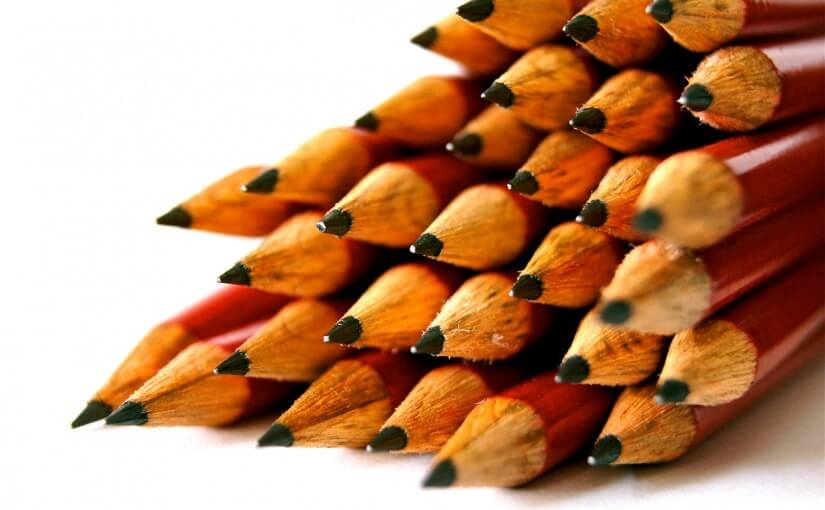 Image of pencil tips